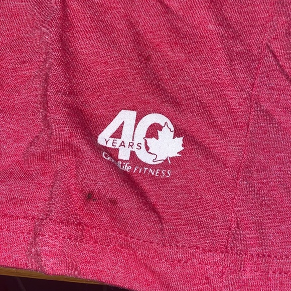 Womens S GoodLife RacerBack Pink tank top - Picture 4 of 5